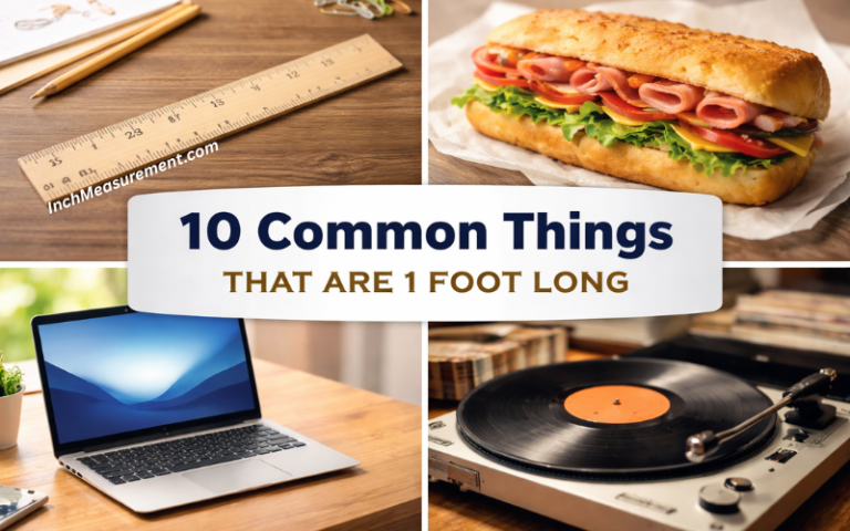 10 Common Things That Are 1 Foot Long - inchmeasurement.com