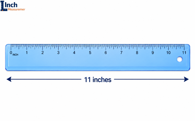11 inches Plastic School Ruler