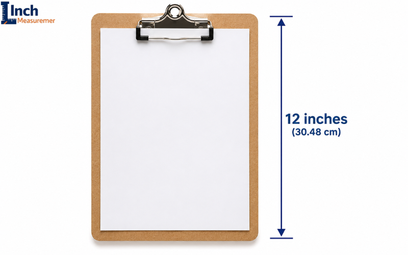 12 Inches Clipboard Height