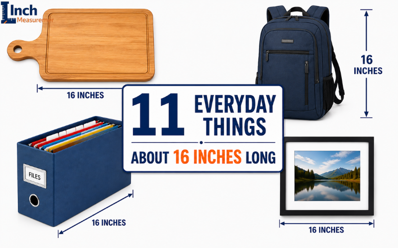 11 everyday things about 16 inches long