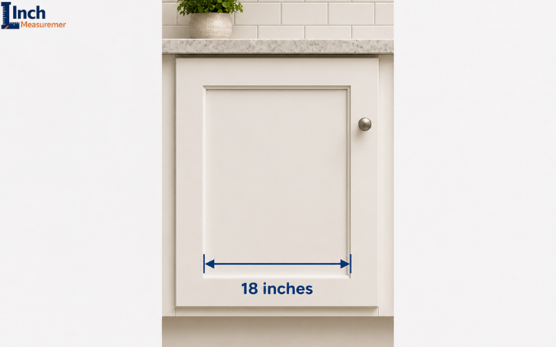 Cabinet Door Width About 18 inches