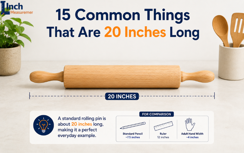 15 Common Things That Are 20 Inches Long – Rolling Pin Size Comparison Guide
