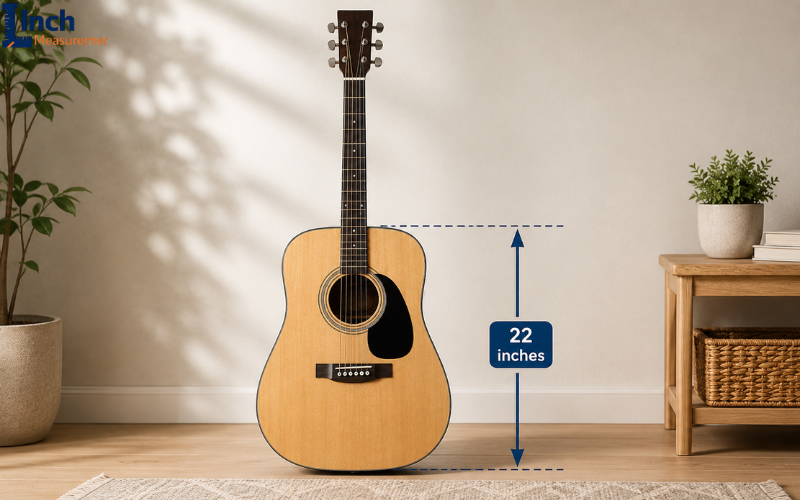 22-inch guitar body length