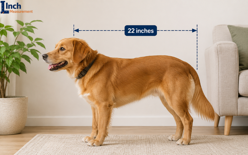 22-inch medium dog body length