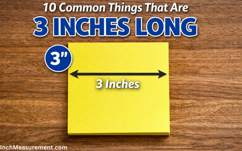 How Long Is 3 Inch