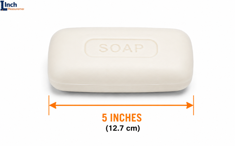 Standard Bar of Soap about 5 inches