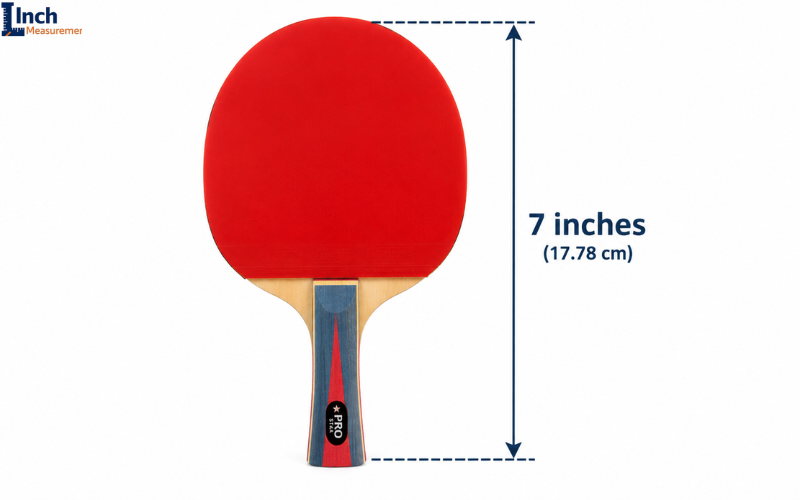 Table Tennis Paddle About 7 Inches