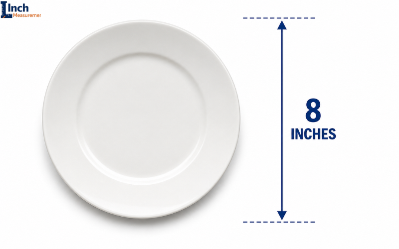 How Long Is 8 Inches Small Dinner Plate