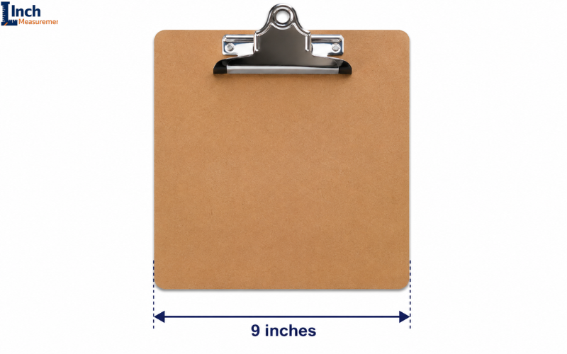 9 Inches Clipboard Width