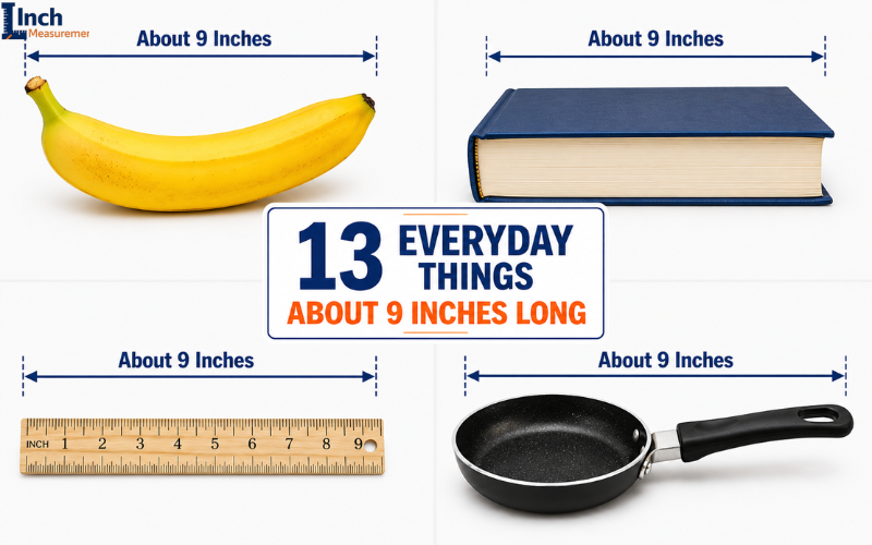 13 everyday things about 9 inches long comparison
