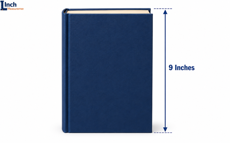 9 Inches Hardcover Book Height