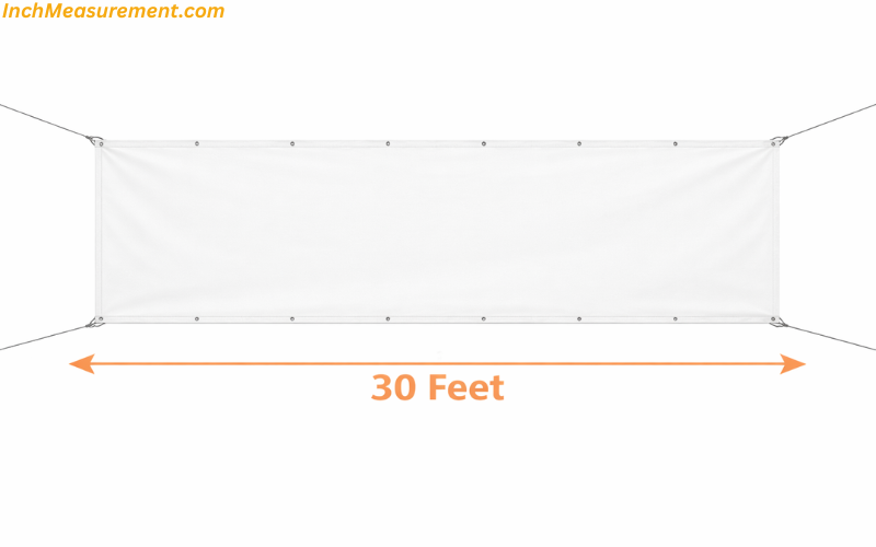 How Long Is 30 feet