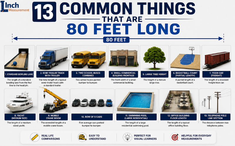 How Long Is 80 feet
