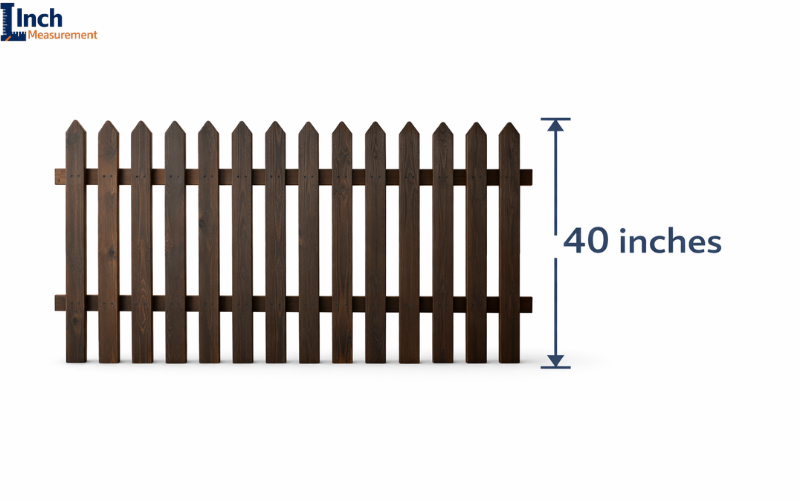 How Tall is 40 inches