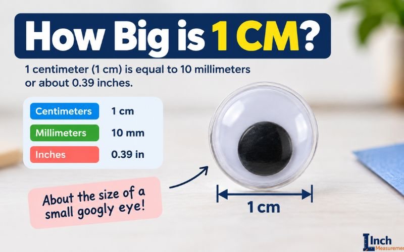How Big Is 1 CM