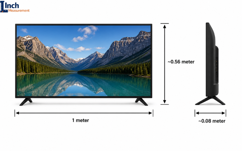 How long is 1 meter