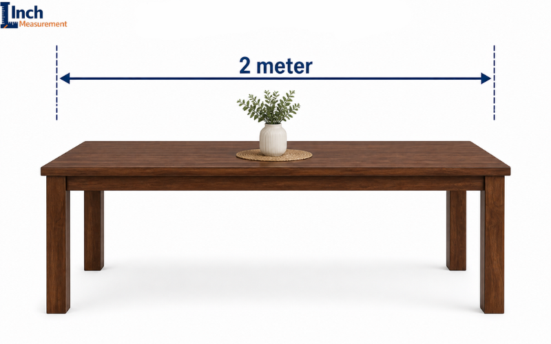 How long is 2 meter