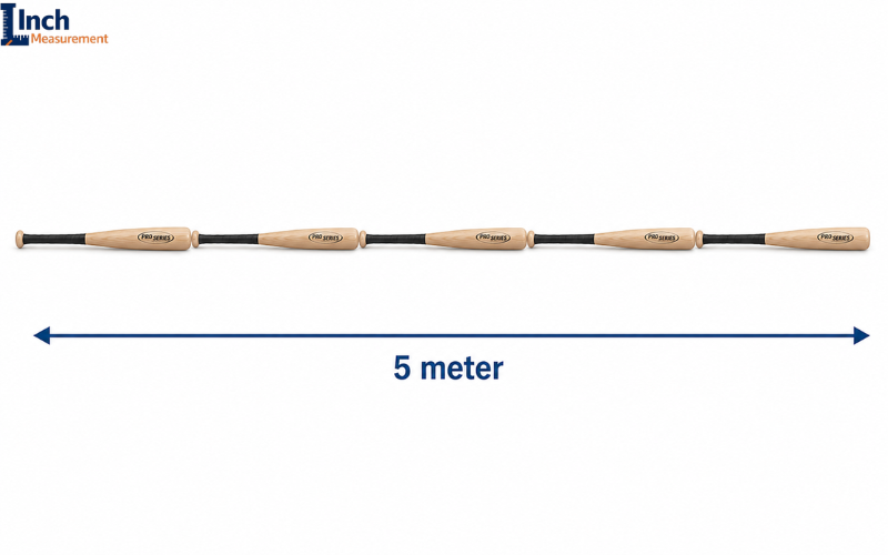 How long is 5 meter