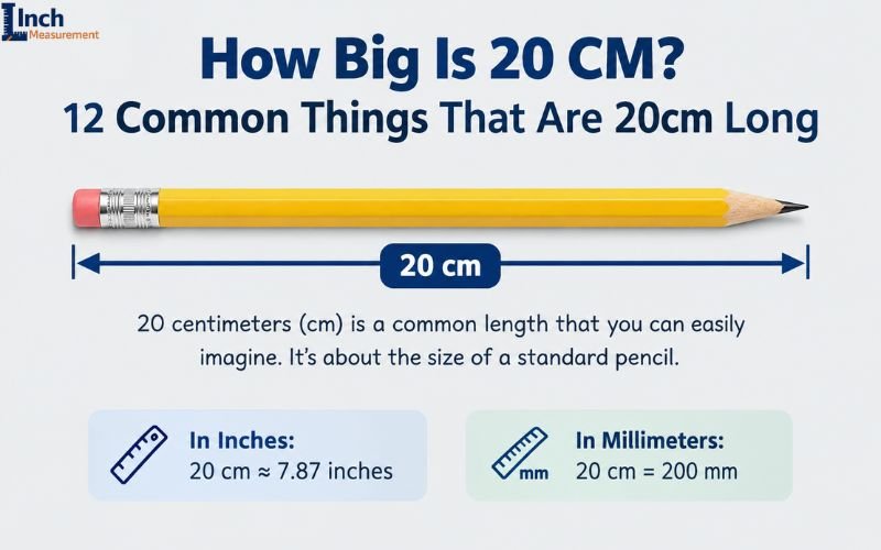 How Big Is 20 CM