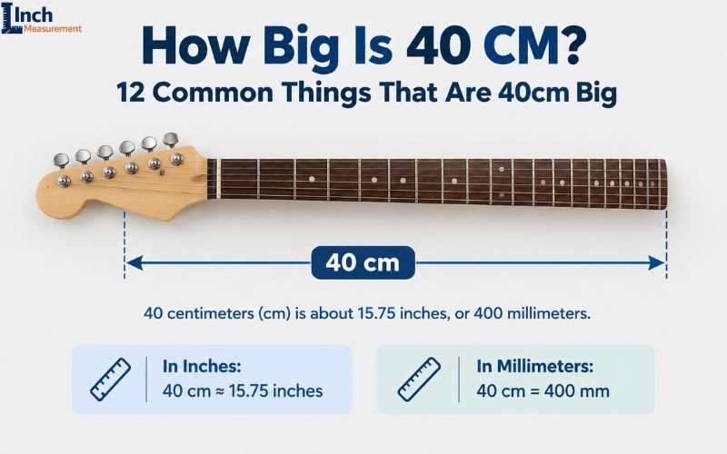 How Big Is 40 cm