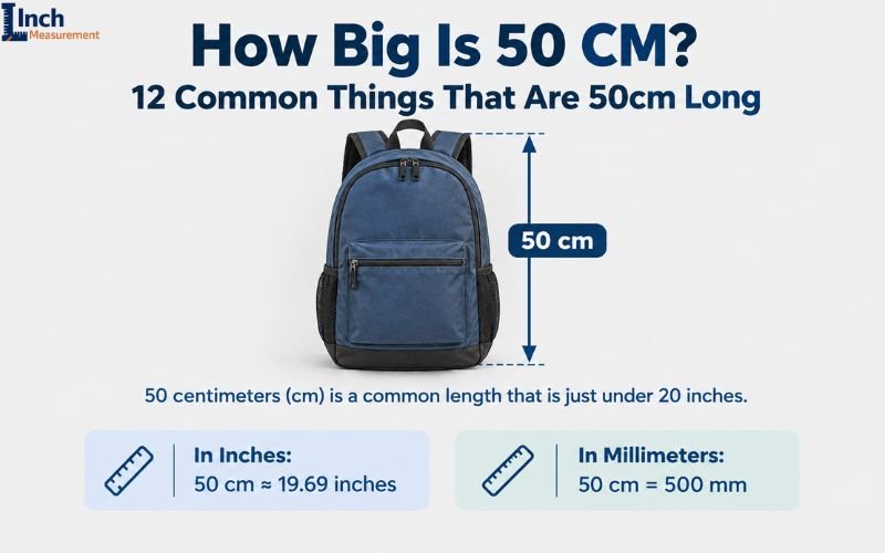 How Big Is 50 cm