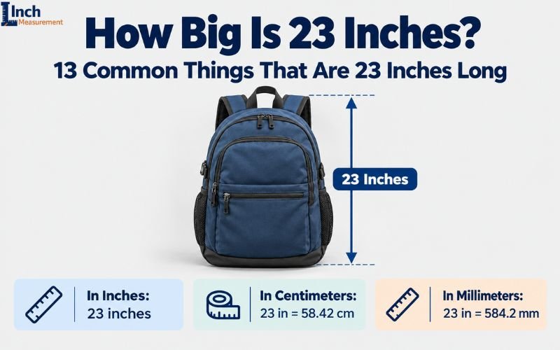How Long Is 23 Inches