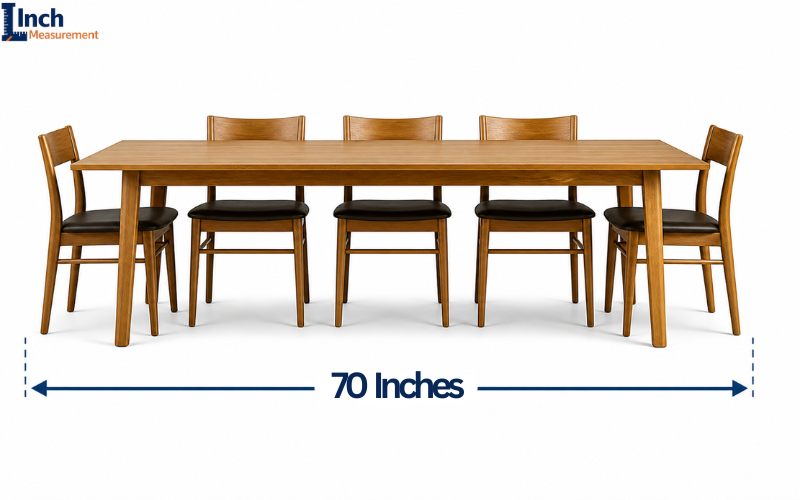 How Long Is 70 Inches