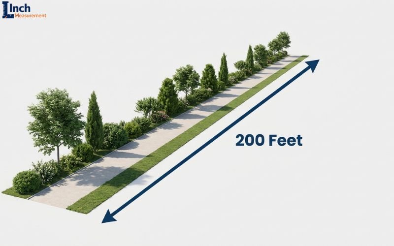 How Long Is 200 Feet