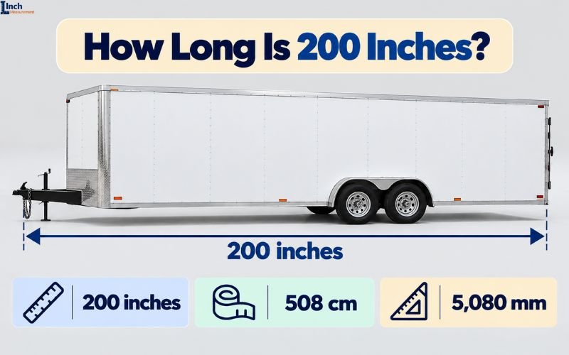 How Long Is 200 Inches