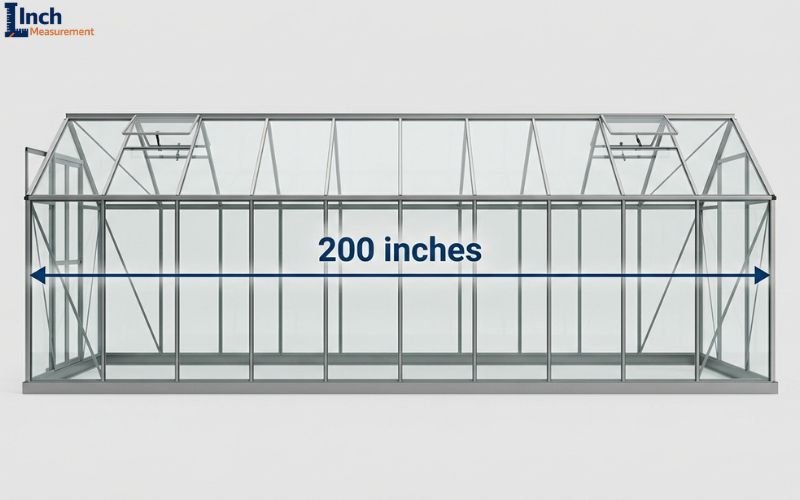 How Long Is 200 Inches