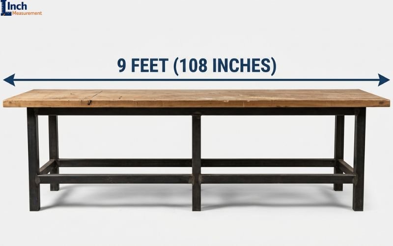 How Long Is 9 Feet