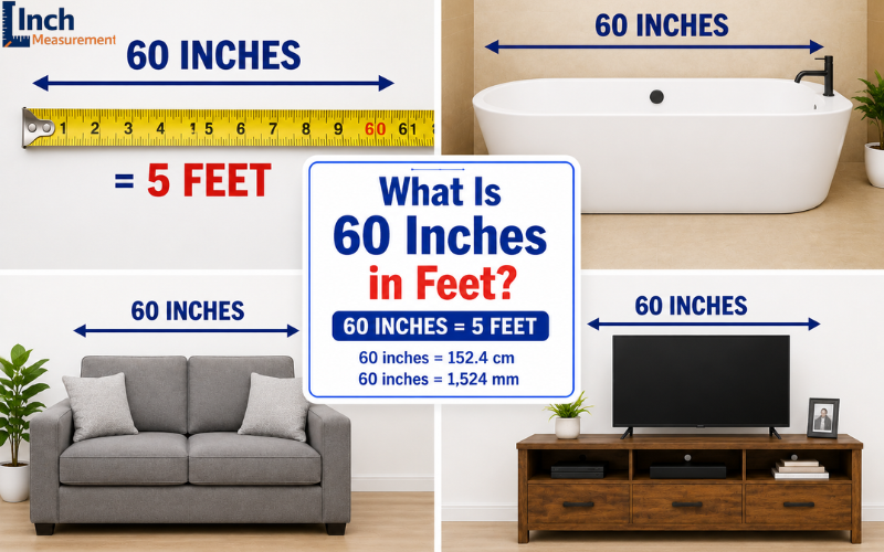 What Is 60 Inches in Feet