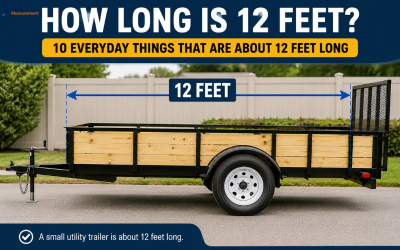 How long is 12 feet? 10 everyday things that are about 12 feet long